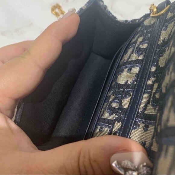 DIOR 30 Montaigne Nano Mini Chain Shoulder & Handheld Bag - Picture 3 of 4